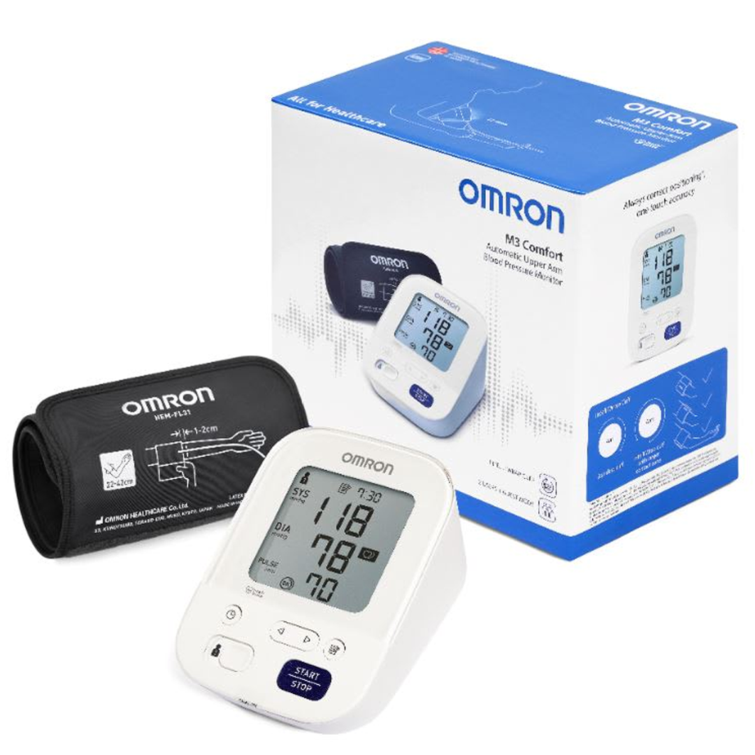 Buy Omron M3 Basic (HEM 7155-E) Automatic Upper Arm Digital Blood ...