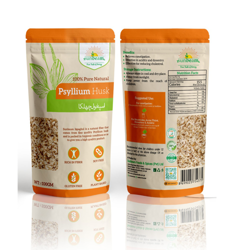 Buy Sunbeam Psyllium Husk (Ispaghol) 100g online in Pakistan My