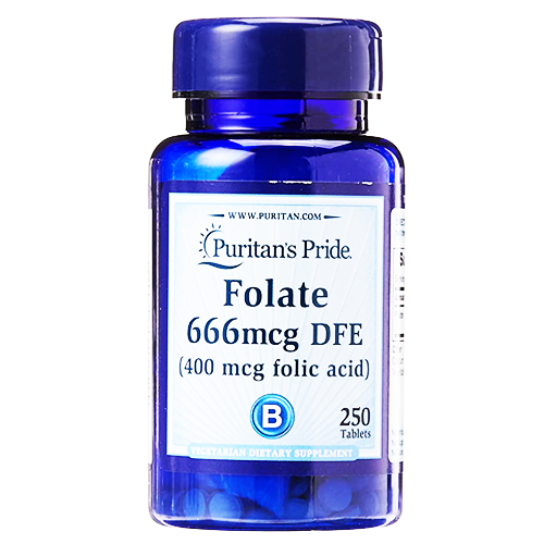 Buy Puritan's Pride Folic Acid 400mcg, 250Ct online in Pakistan My
