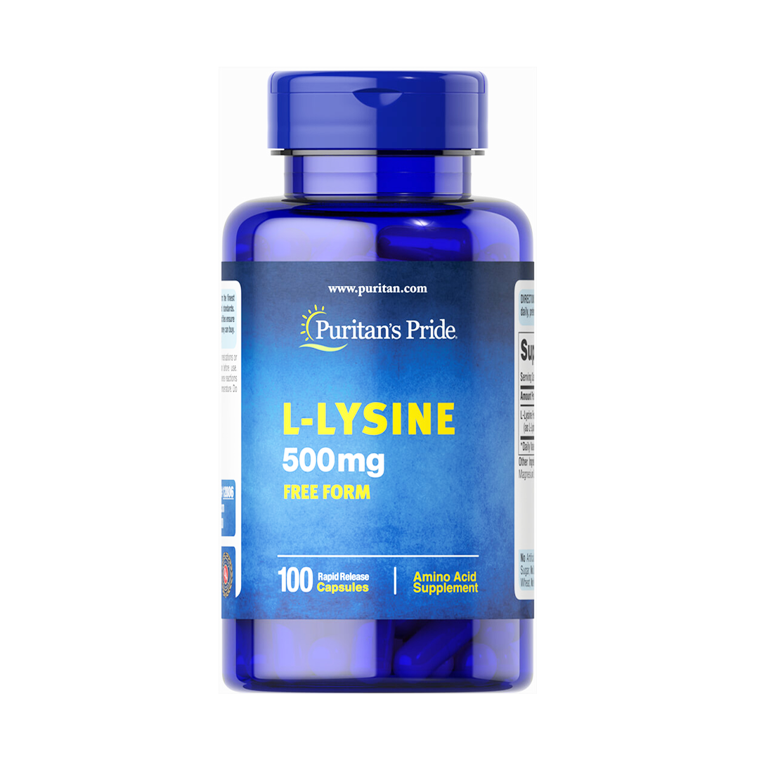 Buy Puritan's Pride LLysine 500mg, 100 Ct Online in Pakistan My