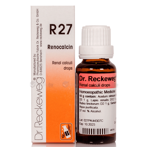 Buy Dr.Reckeweg R27 Renocalcin for Kidney Stones online in Pakistan My Vitamin Store