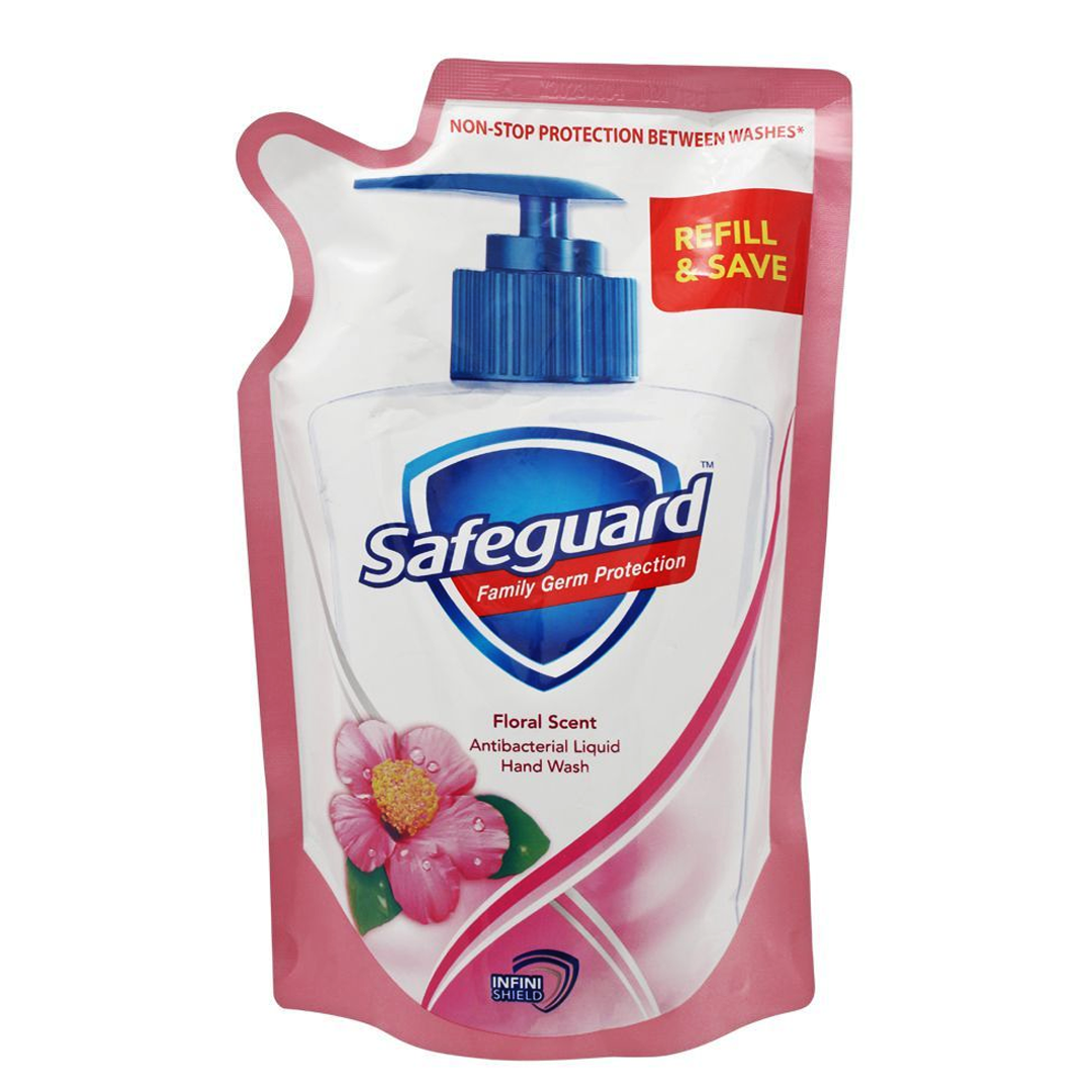 Buy Safeguard Floral Scent Antibacterial Liquid Hand Wash Refill Pouch