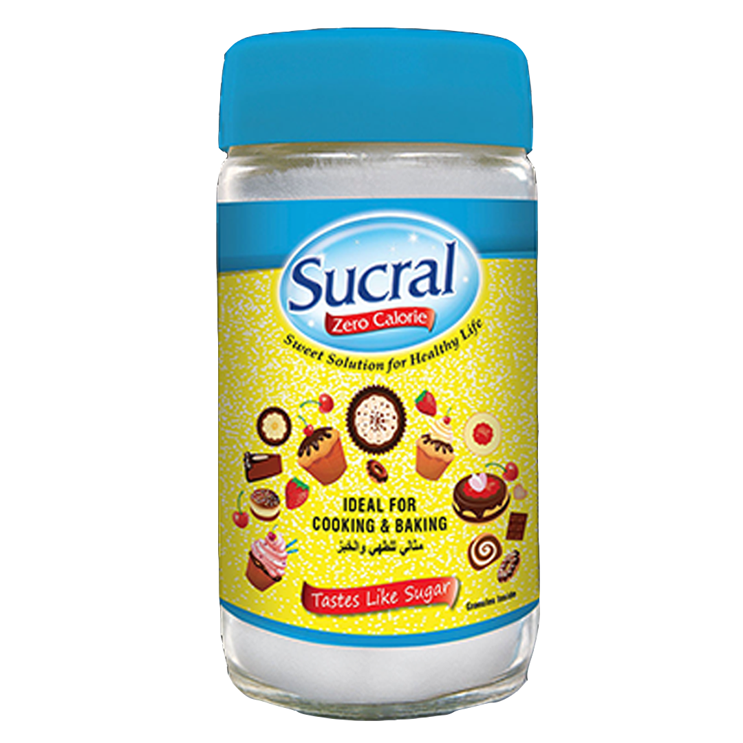 Buy Sucral Sweetener Glass Jar Ideal for Cooking & Baking, 84g Online ...