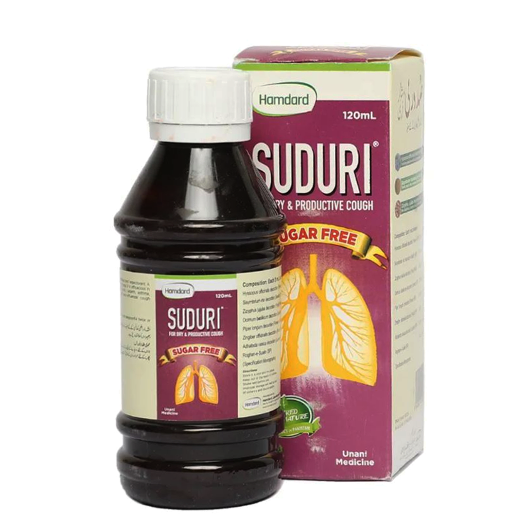 Buy Hamdard Suduri Sugar Free for Dry Cough and Congestion online in Buy Hamdard Suduri Sugar Free for Dry Cough and Congestion online in