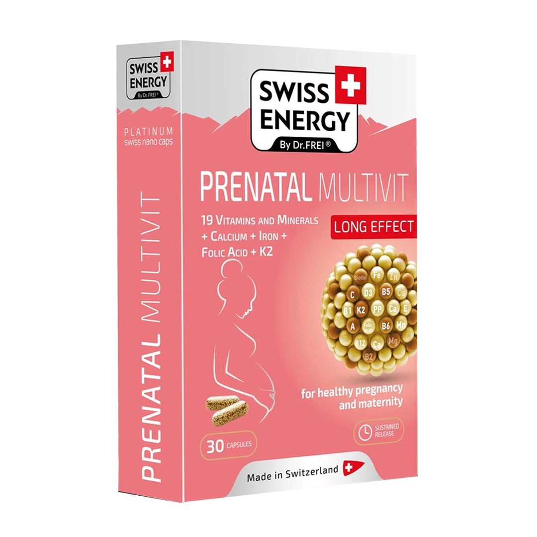 Buy Swiss Energy Prenatal Multivit Capsule, 30 Ct Online in Pakistan