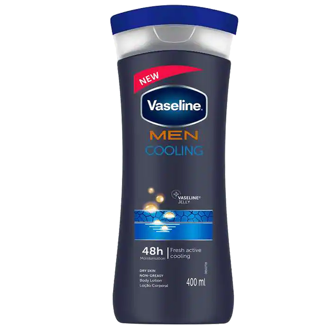 Buy Vaseline Men Cooling Body Lotion, 400ml online in Pakistan My