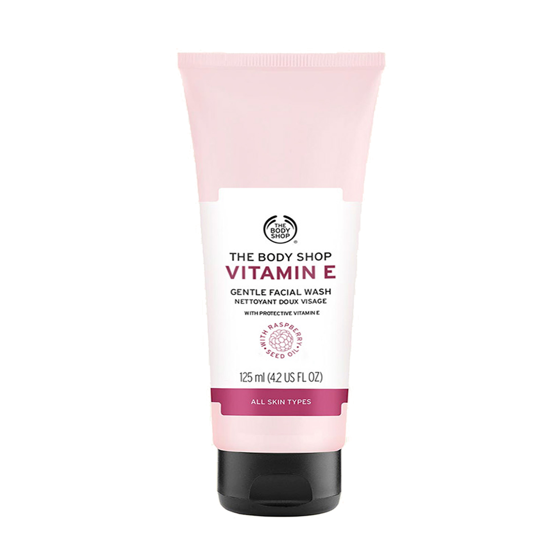 Buy The Body Shop Vitamin E Gentle Facial Wash, 125 ml Online in ...