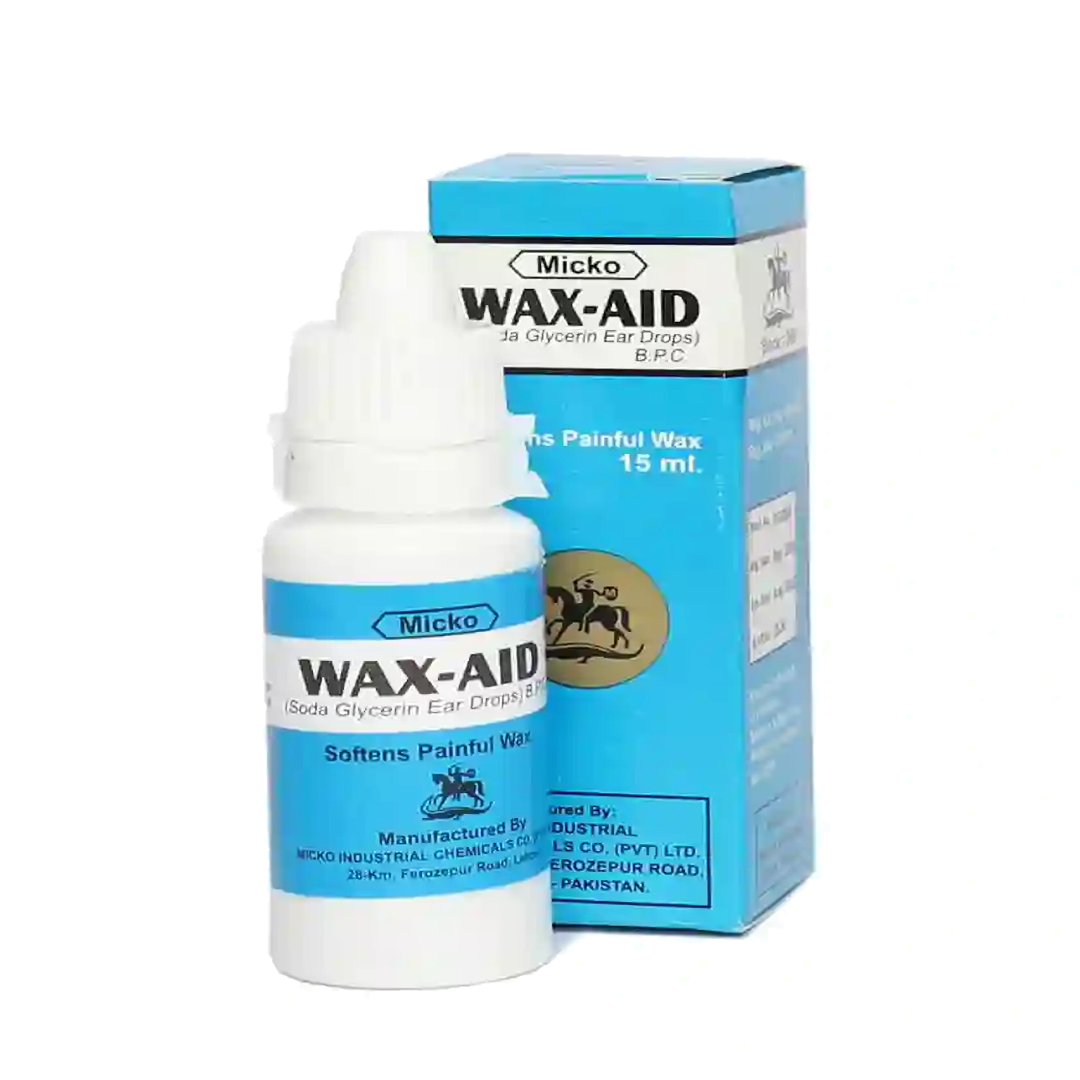 Buy Micko Wax Aid Ear Drops, 15ml Online in Pakistan My Vitamin Store