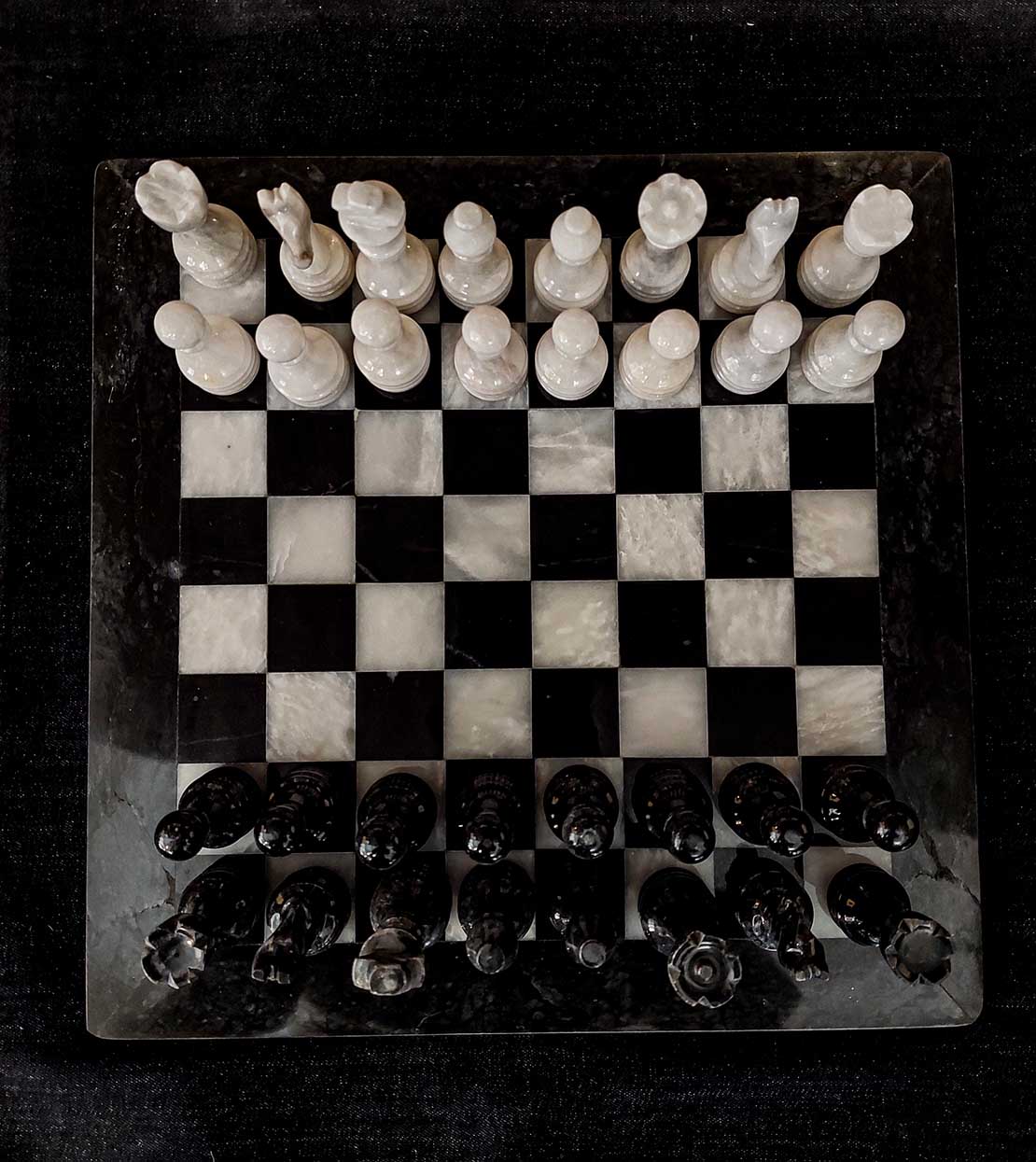 Marble sales chess game