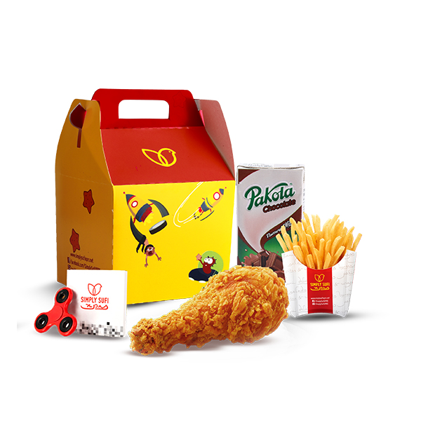 Captain Kids Meal with 1 Pc Chicken Meal