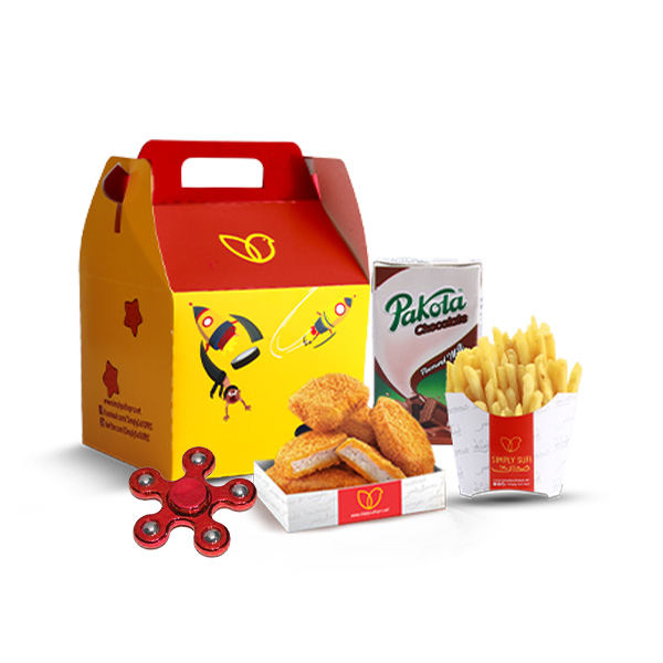 Captain Kids Meal with Nuggets 4 Pcs Meal