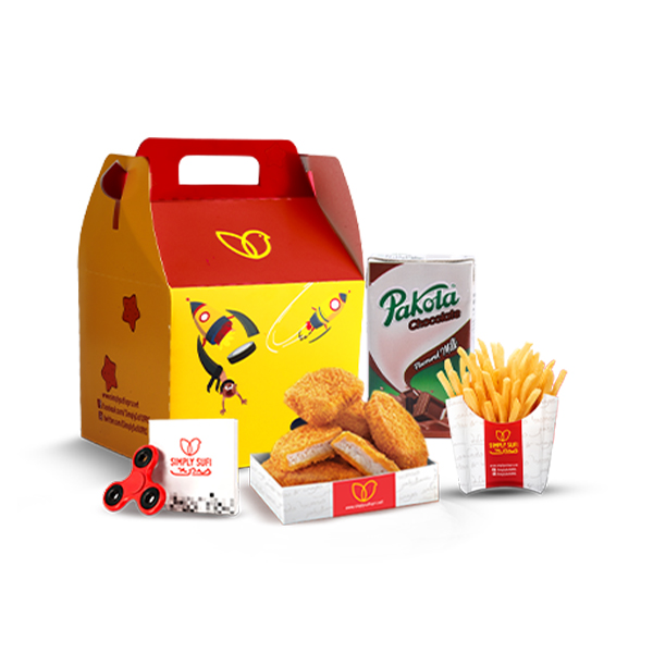 Captain Kids Meal with Nuggets 4 Pcs Meal