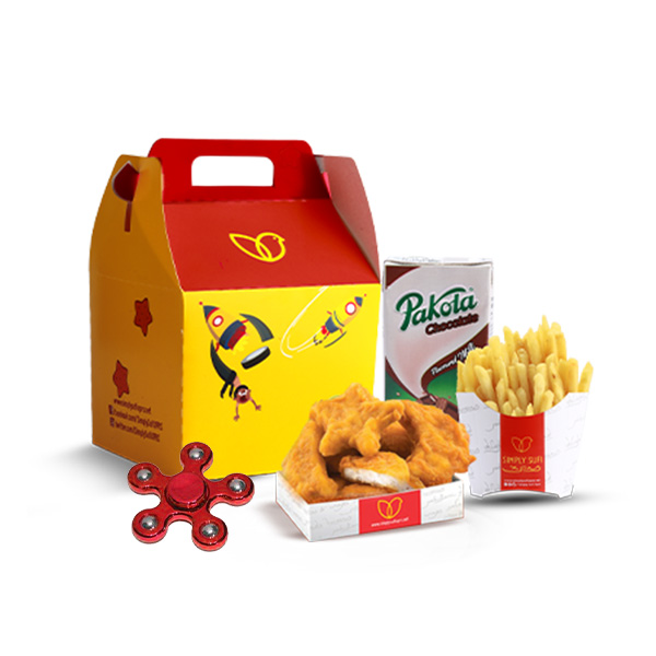 Captain Kids Meal with 4 PCs Space Nuggets Meal