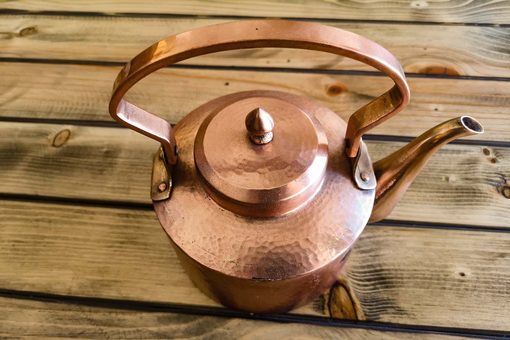 Old School Peshawar Copper Kettle