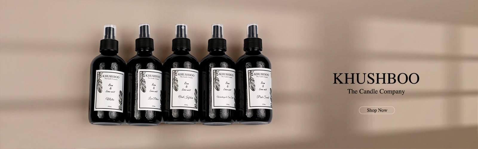 khushboothecandlecompany main banner